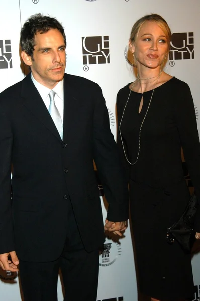 Ben stiller i christine taylor — Zdjęcie stockowe