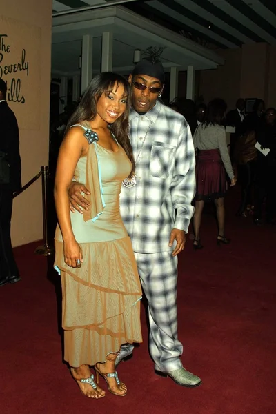 Angell Conwell e Coolio — Foto Stock