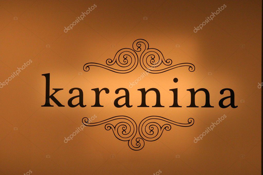 Logo at the Karanina Fashion Show as part of Mercedes Benz Fashion Week, Smashbox Studios, Los Angeles, CA 03-30-04
