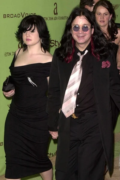 Kelly ve ozzy osbourne — Stok fotoğraf