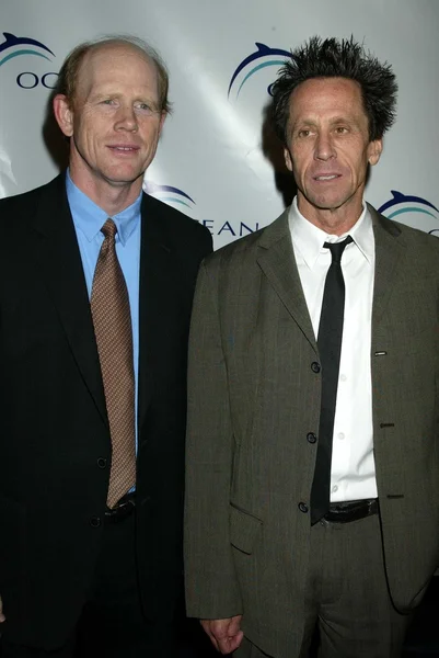 Ron Howard e Brian Grazer — Foto Stock