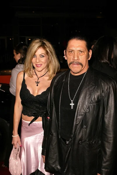 Danny Trejo e moglie Debbie — Foto Stock