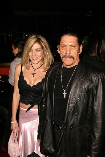 Danny trejo ve eşi debbie — Stok fotoğraf