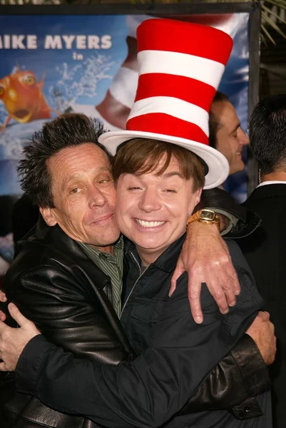 Brian Grazer y Mike Myers — Foto de Stock