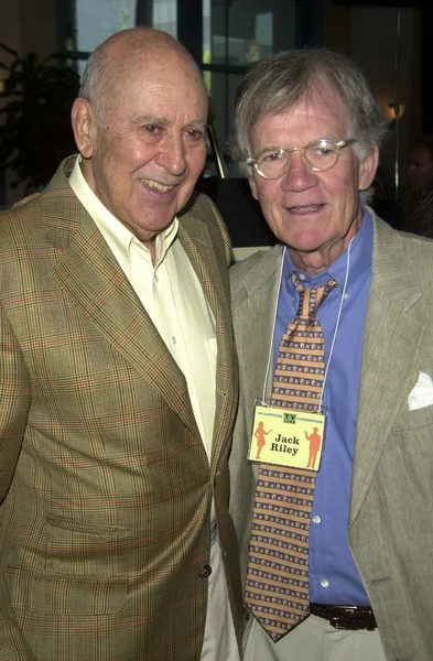 Carl Reiner y Jack Riley — Foto de Stock