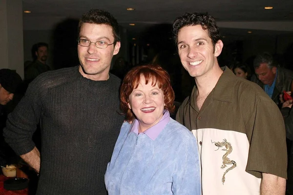 Brian Austin Green, Edie McClurg and Ronnie Marmo — Stock Photo, Image