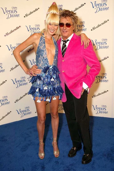 Kimberly Stewart and Rod Stewart — Stock Photo, Image