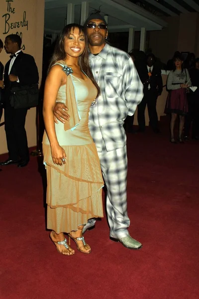 Angell Conwell and Coolio — Stock Photo, Image