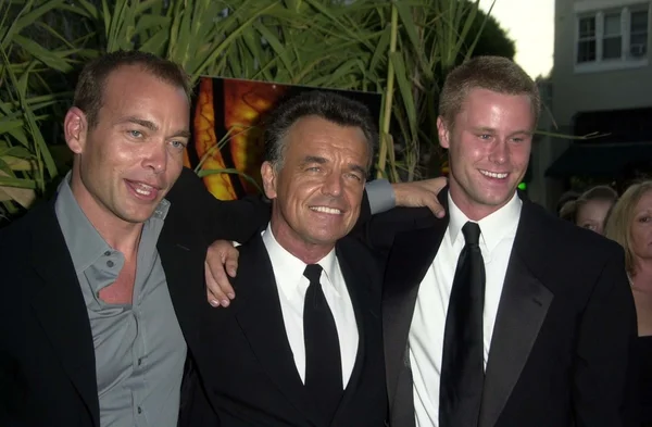 Johnathan Breck, Ray Wise and Eric Nenninger — Stock Photo, Image