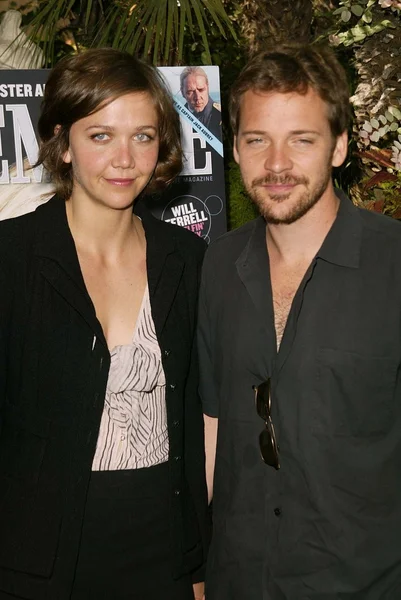 Maggie gyllenhaal i peter sarsgaard — Zdjęcie stockowe