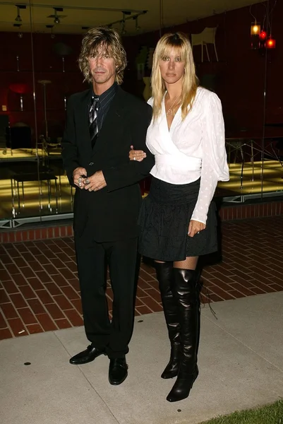 Duff mckagan och hustru susan — Stockfoto