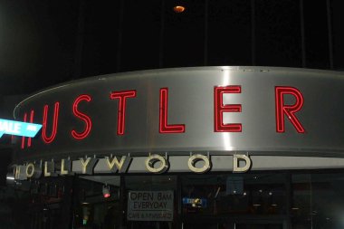 Atmosphere at the Hustler Hollywood Walk of Fame in the Hustler Store clipart