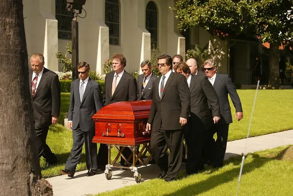 Hilton pohřeb — Stock fotografie