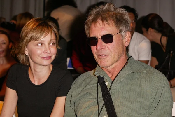 Calista flockhart ve harrison ford — Stok fotoğraf