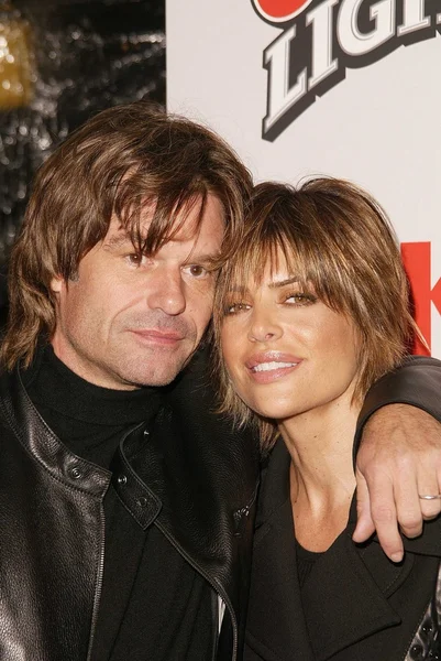 Harry hamlin und lisa rinna — Stockfoto