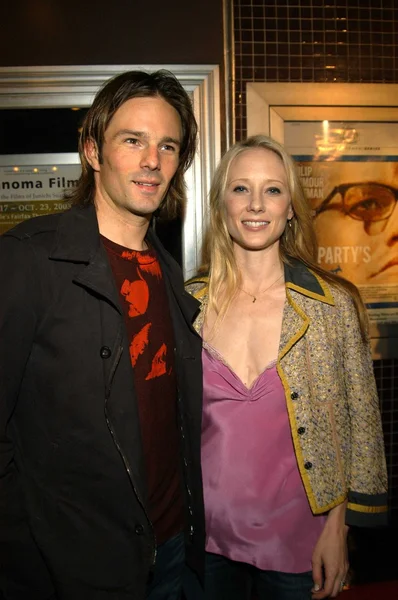 Coley laffoon und anne heche — Stockfoto