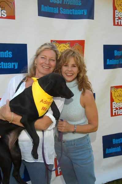 Julie Shugerman y Linda Blair — Foto de Stock