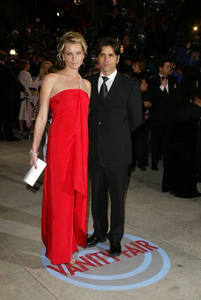 Rebecca romijn-stamos en john stamos — Stockfoto