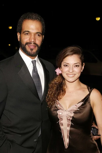 Kristoff St. John e sua esposa Allana Nadal — Fotografia de Stock