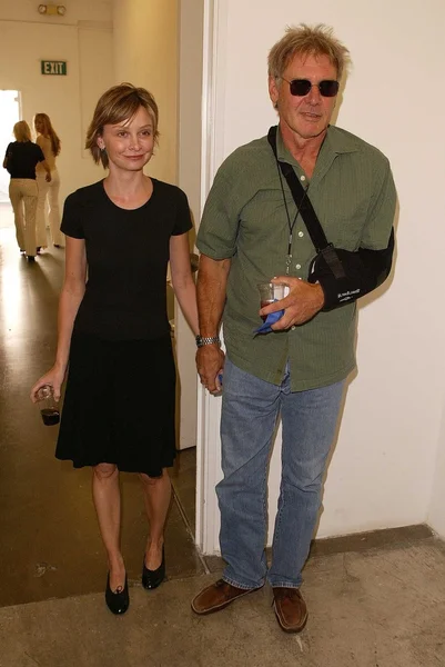 Calista flockhart και harrison ford — Φωτογραφία Αρχείου