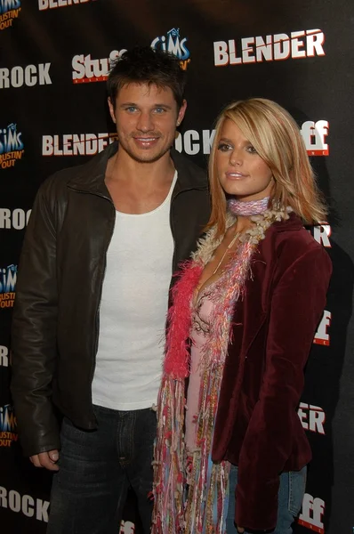 Nick Lachey y Jessica Simpson —  Fotos de Stock