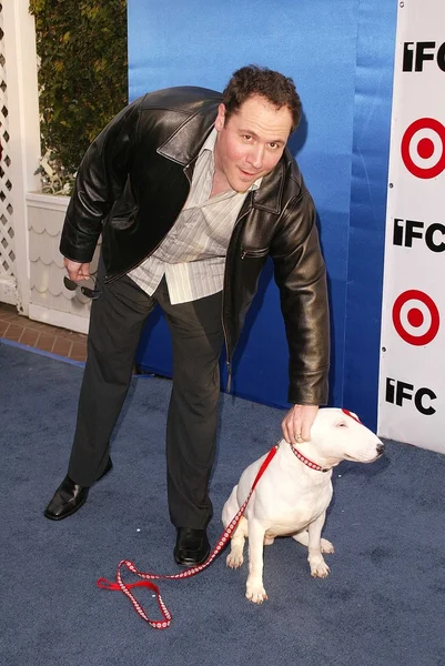 Jon Favreau and Budd — Stock Photo, Image