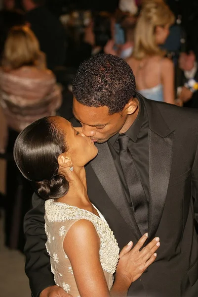 Jada pinkett-smith en will smith — Stockfoto