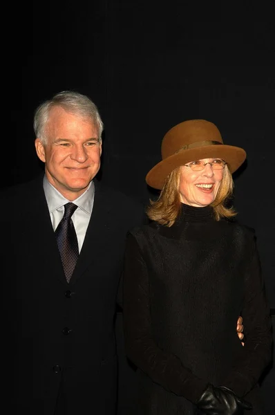 Steve Martin and Diane Keaton — Stock Photo, Image