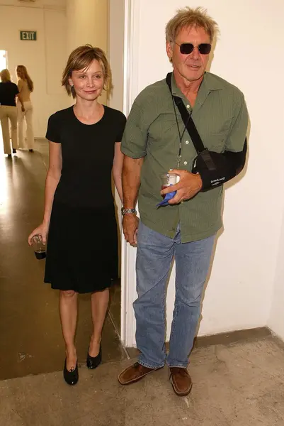 Calista Flockhart and Harrison Ford — Stock Photo, Image