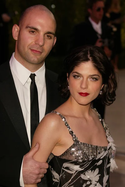 Selma blair i ahmad zappa — Zdjęcie stockowe