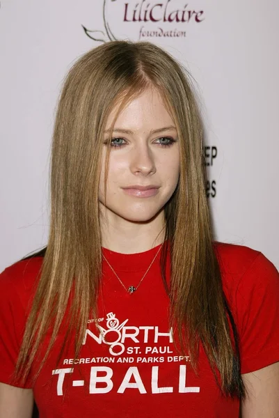 Avril Lavigne Przewodniczący — Zdjęcie stockowe