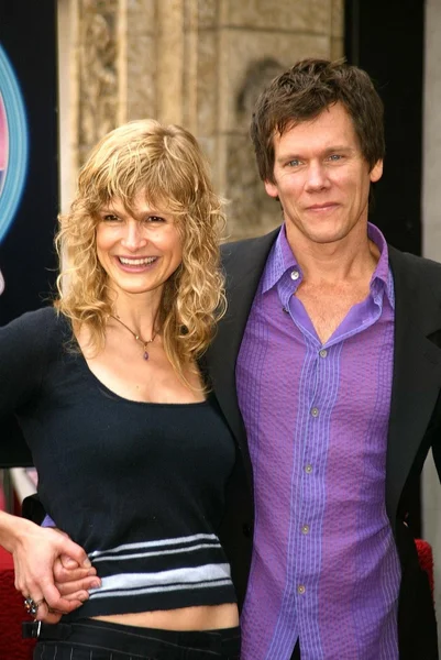 Kyra sedgwick och kevin bacon — Stockfoto