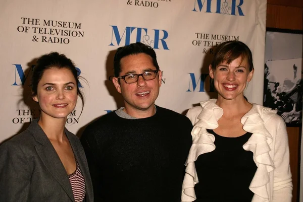 Keri Russell, J.J. Abrams et Jennifer Garner — Photo