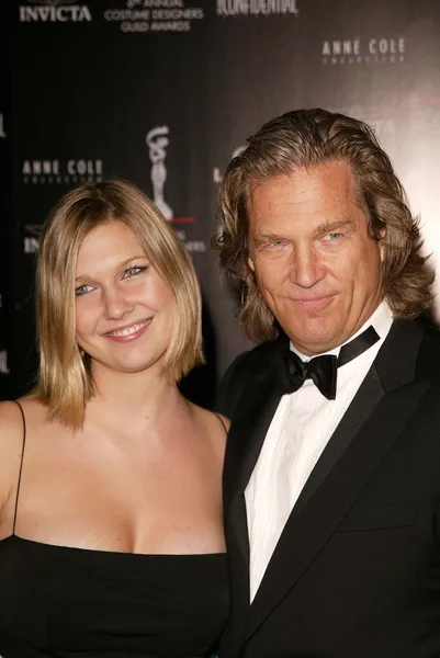 Jeff Bridges and wife Susan — Stock Photo, Image