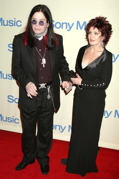 Ozzy e Sharon Osbourne — Fotografia de Stock