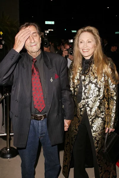 Harry Dean Stanton y Faye Dunaway — Foto de Stock