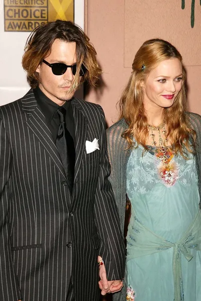 Johnny Depp et Vanessa Paradis — Photo