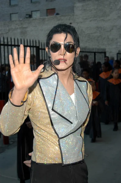 Michael Jackson imitador — Fotografia de Stock