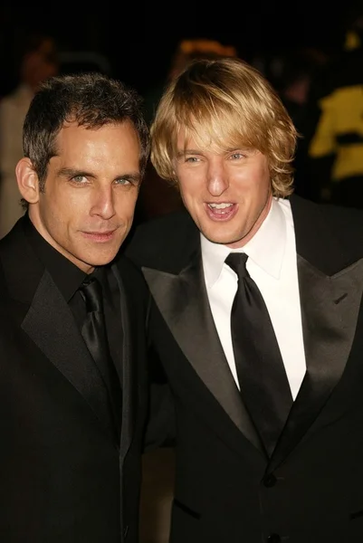 Ben Stiller and Owen Wilson — Stock Photo, Image