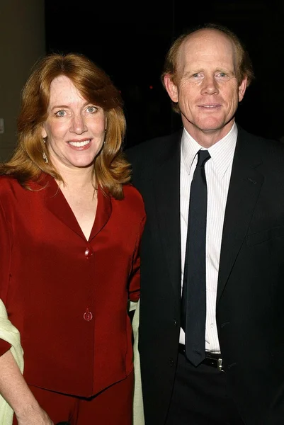 Ron howard och cheryl howard — Stockfoto