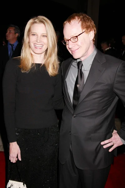 Bridget fonda och danny elfman — Stockfoto