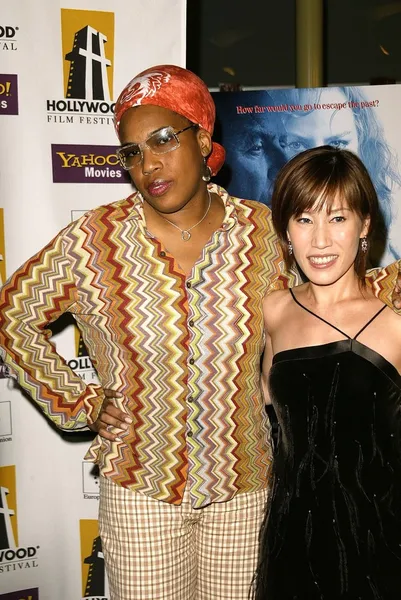 Macy Gray and Ho Yeow Sun — Stock Photo, Image