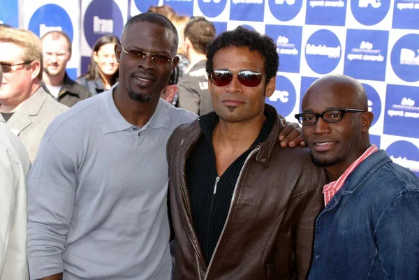 Djimon Hounsou, Mario Van Peebles e Taye Diggs — Foto Stock