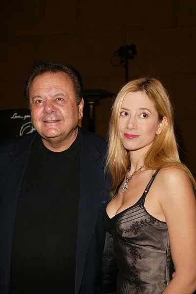 Mira sorvino ve paul sorvino — Stok fotoğraf