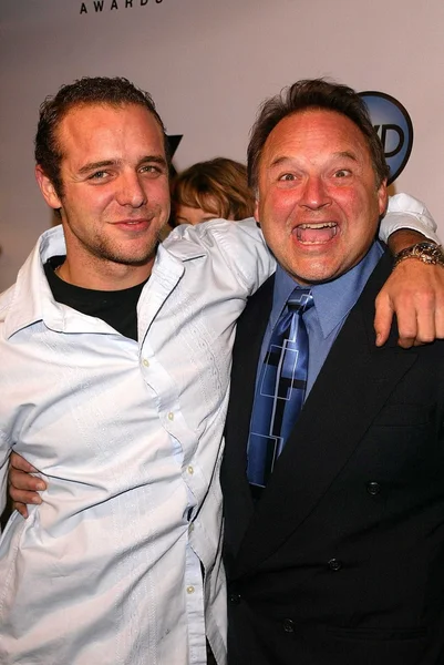 Stephen Furst y su hijo Griff Furst — Foto de Stock