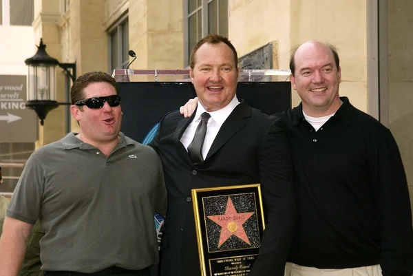 Chris penn, randy quaid och john carroll lynch — Stockfoto