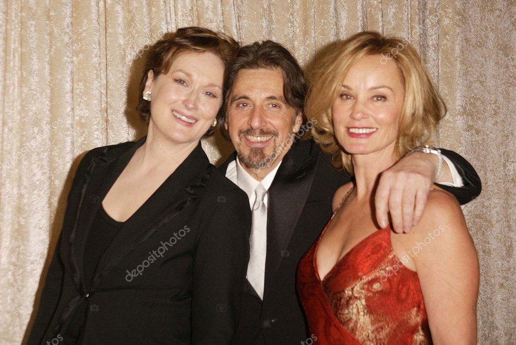 Meryl Streep, Al Pacino y Jessica Lange — Foto editorial de stock © s