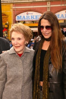 Nancy reagan ve kızı patti davis