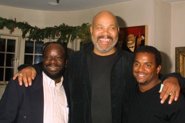 Joseph marcell, james avery ve alfonso ribeiro 