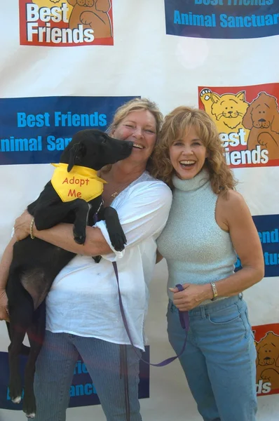 Julie Shugerman and Linda Blair — Stock Photo, Image